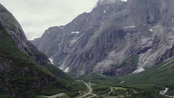 美丽的挪威西海岸风景