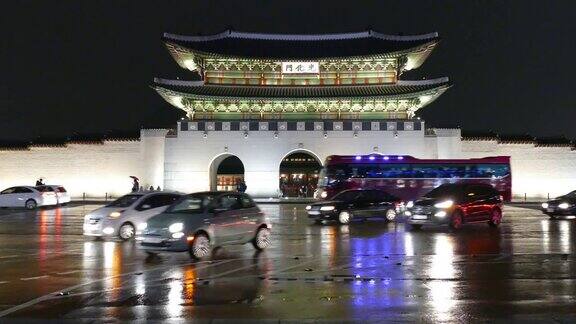 韩国首尔市的交通状况
