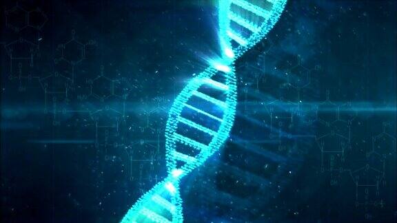 闪亮的DNA串可循环全高清