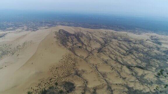欧洲最高的沙丘Sary-Kum达吉斯坦俄罗斯