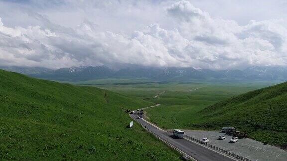 中国新疆伊犁的那拉提草原