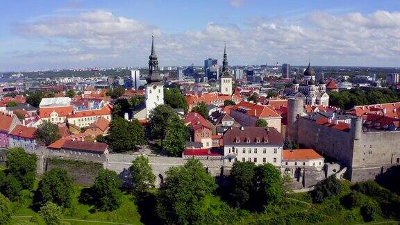 塔林是波罗的海沿岸爱沙尼亚的一座中世纪城市