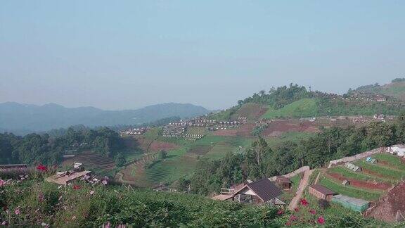 泰国清迈的蒙卡姆山村