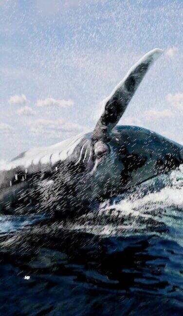 座头鲸突破-蓝鲸跳跃