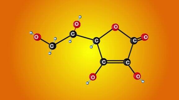 维生素C分子结构维生素C分子