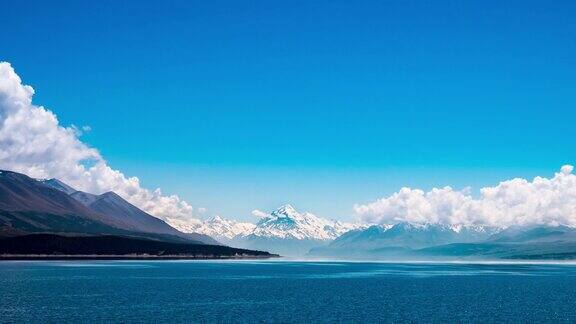 新西兰库克山云景