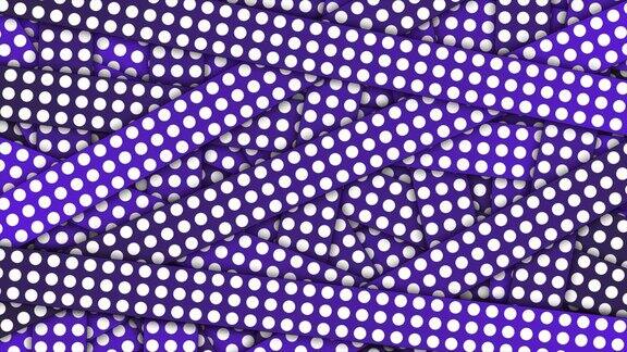 紫色和黑色条纹与点形状图案背景