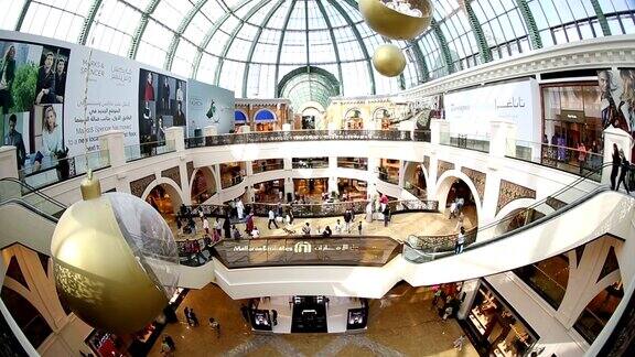 阿联酋迪拜的阿联酋购物中心