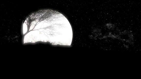 月圆之夜狼嗥