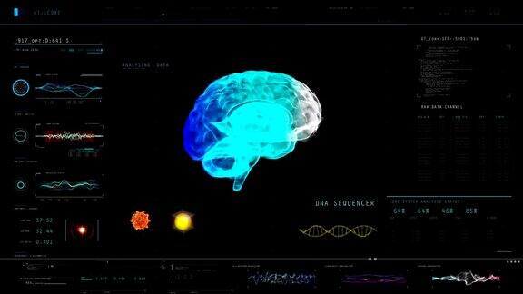 分析大脑冲动数据DNA分子研究基因工程基因
