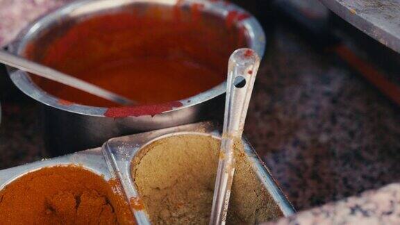 著名的印度街头小吃-帕夫巴吉