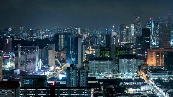 城市夜间交通状况