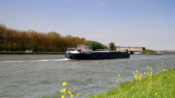 荷兰的驳船