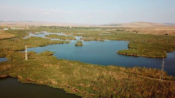 特拉扬湖自然保护区位于罗马尼亚多布罗吉亚北部