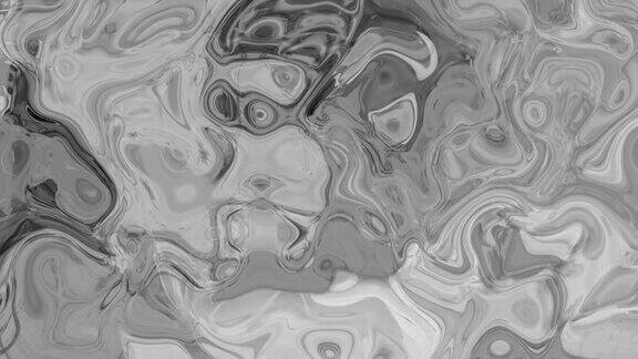 抽象干净的白色液体波浪背景