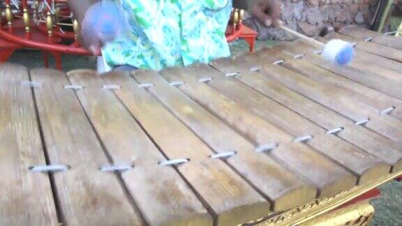 泰国木琴演奏