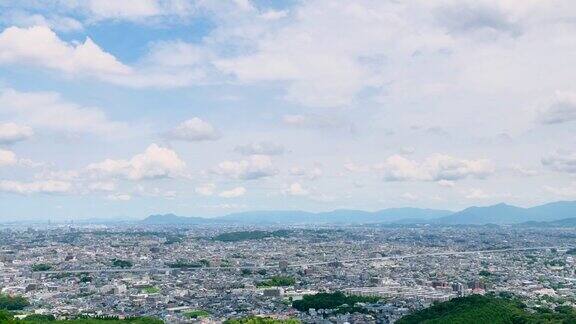 日本福冈市的风景