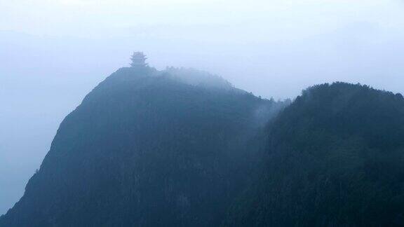 峨眉山的延时观