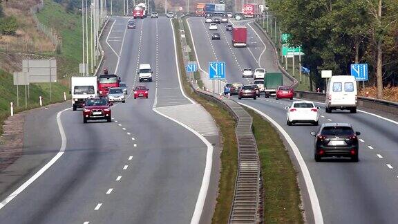 高速公路上的交通