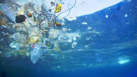 海洋水下塑料污染的环境问题