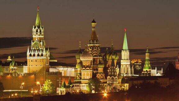 俄罗斯2013年莫斯科:克林姆林宫夜景