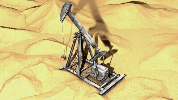 沙漠油泵(3D循环)