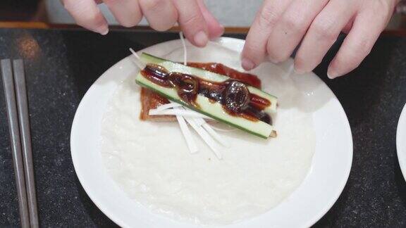 北京烤鸭中国菜