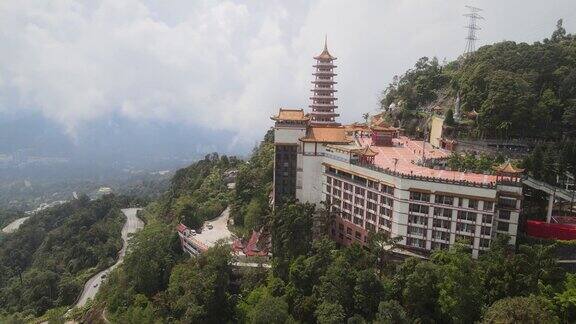 马来西亚云顶高地鸟瞰图