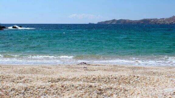希腊迷人的海滩