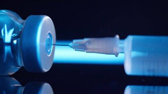 Covid-19冠状病毒疫苗小瓶剂量药物针头注射器