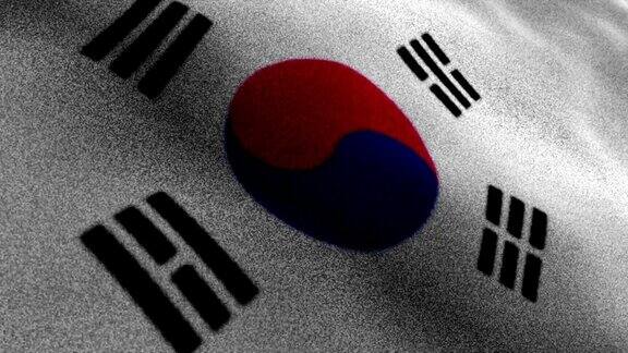 韩国纺织地毯动画背景渲染静止相机循环