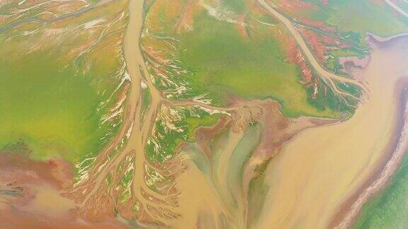 中国鄱阳湖湿地公园航拍图