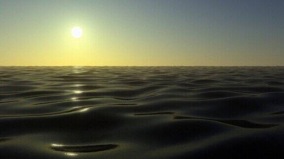 日落海洋循环