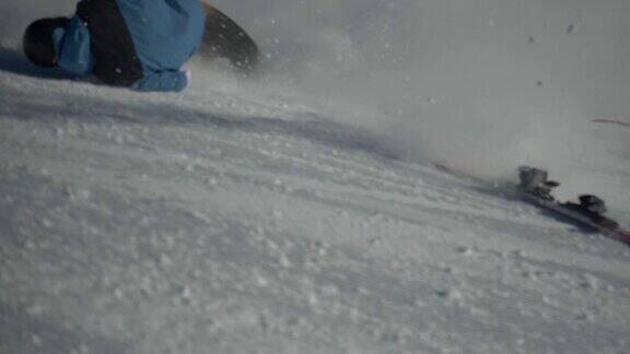 滑雪场的碰撞事故