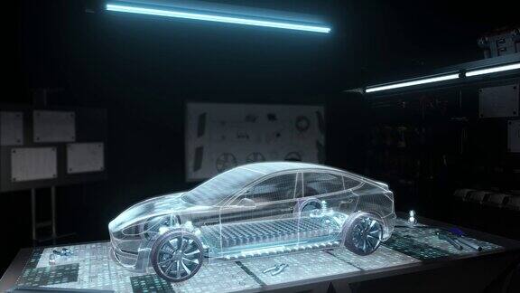 【素材】三维汽车可视化研究平台