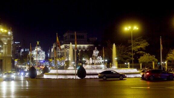西班牙马德里Cibeles喷泉