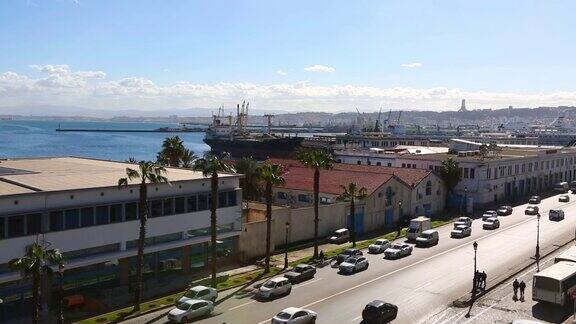 阿尔及利亚阿尔及尔阳光明媚的一天