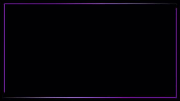 摘要无缝背景蓝紫光谱环动画荧光紫外光4k发光霓虹灯线摘要背景网页霓虹盒模板没有背景帧隔离