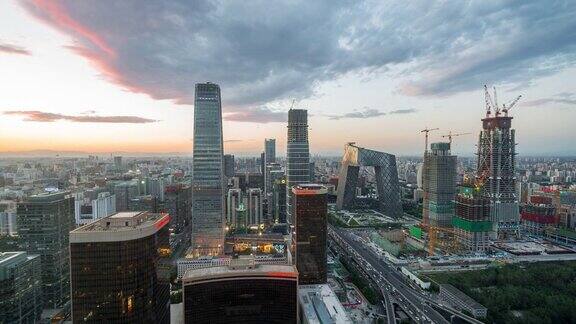 时光流逝俯瞰北京(WSHA平移)