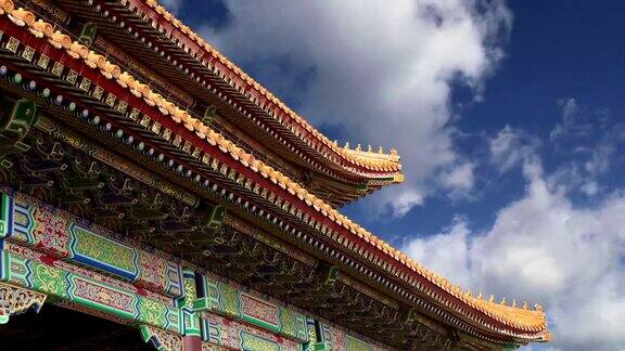 北京紫禁城是中国从明朝到清末的皇宫
