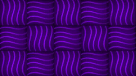 紫色数字方块瓷砖背景与闪亮的条纹
