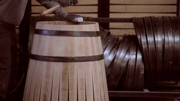 生产酒桶-波尔多葡萄园
