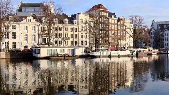 清晨的阿姆斯特丹