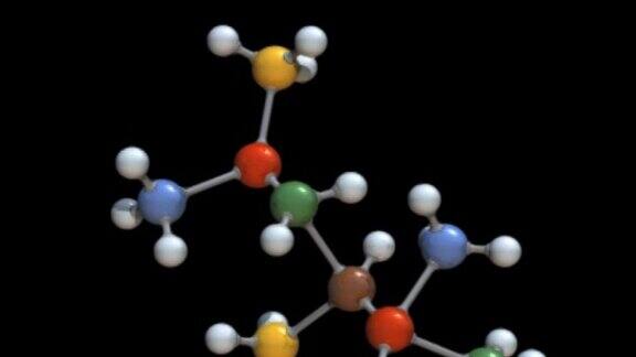 分子模型旋转