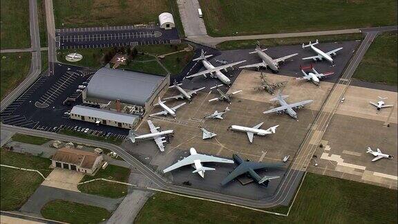 多佛空军基地-鸟瞰图-特拉华州肯特郡美国