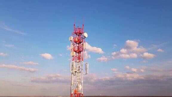 电信基站有5G和4G网络电信基站