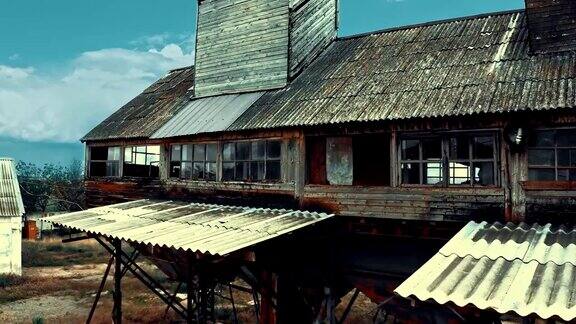 废弃的旧谷仓