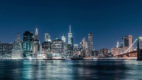 ZO曼哈顿纽约夜景
