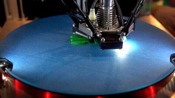 三维打印工作中3D打印