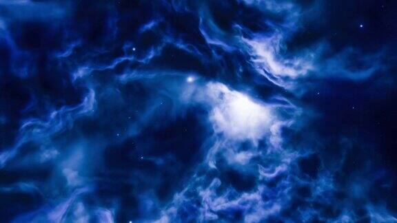抽象深空星云